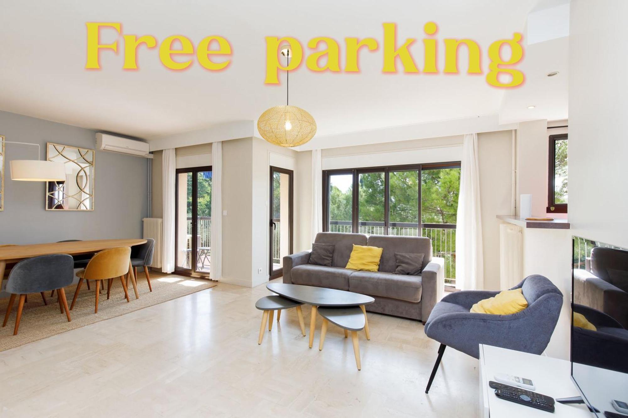 Appartement 3P 71 M2 Avec Parking Gratuit A Cannes Eksteriør billede