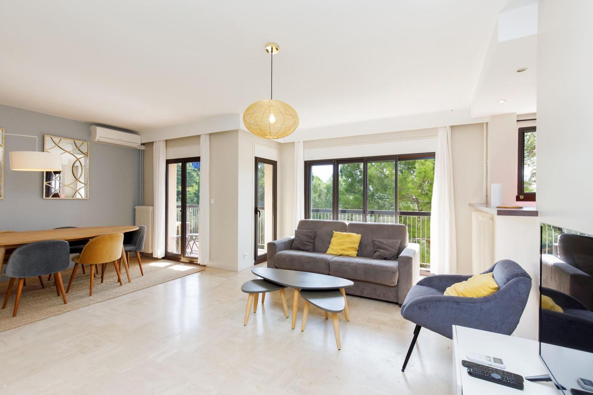 Appartement 3P 71 M2 Avec Parking Gratuit A Cannes Eksteriør billede